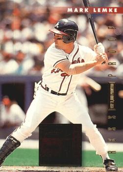 1996 Donruss - Press Proofs #279 Mark Lemke Front