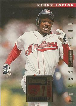 1996 Donruss - Press Proofs #396 Kenny Lofton Front