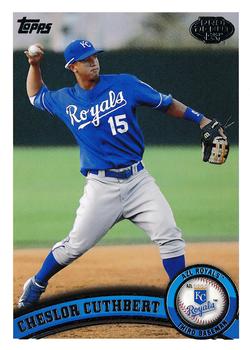 2011 Topps Pro Debut #194 Cheslor Cuthbert Front