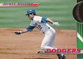 1993 Stadium Club Los Angeles Dodgers #14 Brett Butler Front