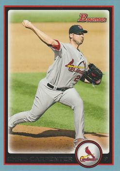 2010 Bowman - Blue #45 Chris Carpenter Front