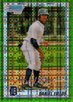 2010 Bowman Chrome - Prospects Green X-Fractors #BCP218 Daniel Fields Front