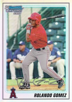 2010 Bowman - Chrome Prospects Refractors #BCP56 Rolando Gomez Front