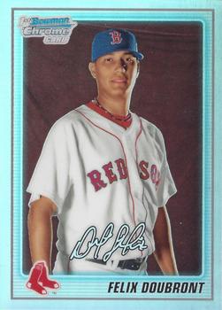 2010 Bowman - Chrome Prospects Refractors #BCP102 Felix Doubront Front