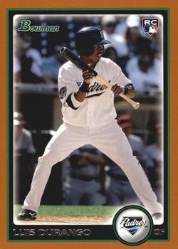 2010 Bowman - Orange #205 Luis Durango Front