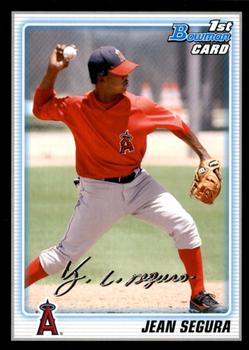 2010 Bowman Chrome - Prospects Black #BP7 Jean Segura Front