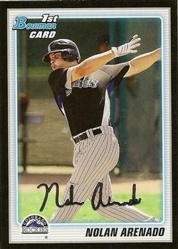 2010 Bowman Chrome - Prospects Black #BP91 Nolan Arenado Front