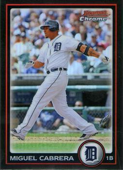 2010 Bowman Chrome - Refractors #35 Miguel Cabrera Front