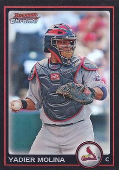 2010 Bowman Chrome - Refractors #67 Yadier Molina Front