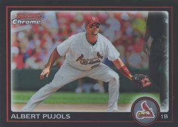 2010 Bowman Chrome - Refractors #142 Albert Pujols Front