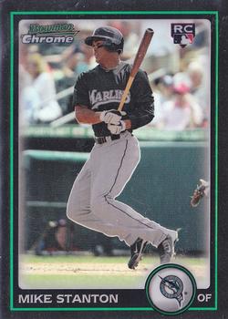 2010 Bowman Chrome - Refractors #198b Mike Stanton Front