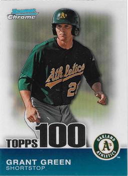 2010 Bowman Chrome - Topps 100 Prospects #TPC42 Grant Green Front