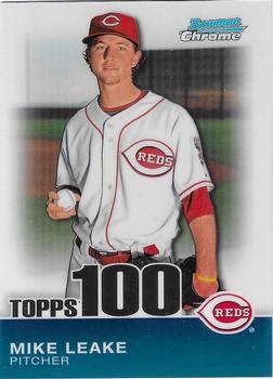 2010 Bowman Chrome - Topps 100 Prospects #TPC71 Mike Leake Front