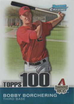 2010 Bowman Chrome - Topps 100 Prospects #TPC26 Bobby Borchering Front