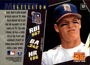 1995 Sportflix #137 Mickey Tettleton Back