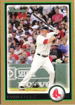 2010 Bowman Draft Picks & Prospects - Gold #BDP102 Ryan Kalish Front