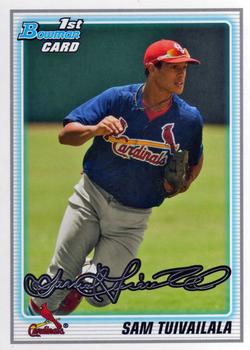 2010 Bowman Draft Picks & Prospects - Prospects #BDPP1 Sam Tuivailala Front