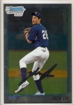 2010 Bowman Draft Picks & Prospects - Chrome Prospects #BDPP87 Zach Lee Front