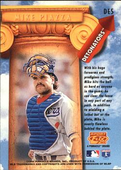 1995 Sportflix - 3D Detonators #DE5 Mike Piazza Back