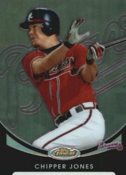 2010 Finest - Refractors #16 Chipper Jones Front