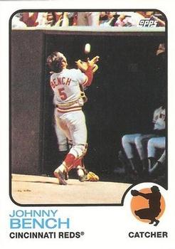 2010 Topps - The Cards Your Mom Threw Out (Original Back) #380 Johnny Bench Front
