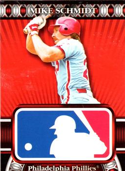 2010 Topps Logoman HTA #HTA-3 Mike Schmidt Front