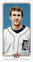 2010 Topps 206 - Mini American Caramel #58 Justin Verlander Front