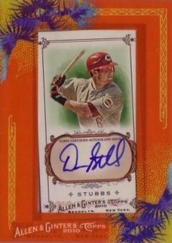 2010 Topps Allen & Ginter - Autographs #AGA-DS Drew Stubbs Front