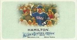 2010 Topps Allen & Ginter - Mini A & G Back #178 Josh Hamilton Front