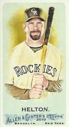 2010 Topps Allen & Ginter - Mini Bazooka #218 Todd Helton Front