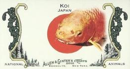 2010 Topps Allen & Ginter - Mini National Animals #NA30 Koi / Japan Front