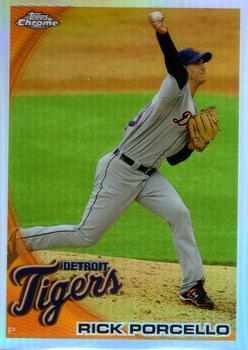 2010 Topps Chrome - Refractors #13 Rick Porcello Front