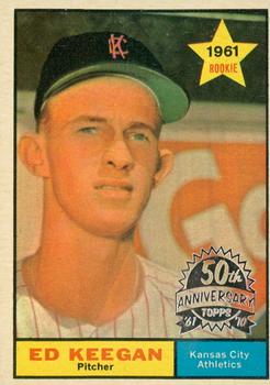 2010 Topps Heritage - 50th Anniversary Buybacks #248 Ed Keegan Front