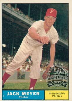 2010 Topps Heritage - 50th Anniversary Buybacks #111 Jack Meyer Front