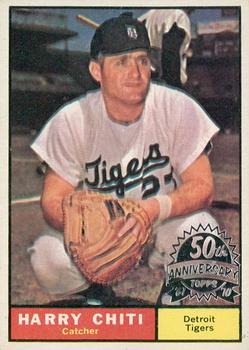 2010 Topps Heritage - 50th Anniversary Buybacks #269 Harry Chiti Front