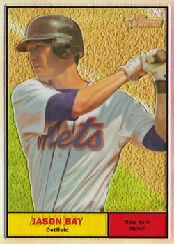 2010 Topps Heritage - Chrome Refractors #C12 Jason Bay Front