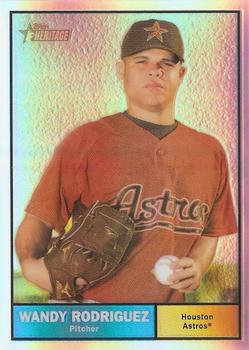 2010 Topps Heritage - Chrome Refractors #C137 Wandy Rodriguez Front