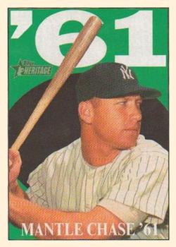 2010 Topps Heritage - Mantle Chase '61 #MM15 Mickey Mantle Front