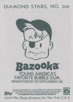 2010 Topps National Chicle - Bazooka Back #208 Luis Aparicio Back