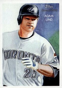 2010 Topps National Chicle - National Chicle Back #45 Adam Lind Front