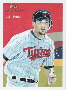 2010 Topps National Chicle - National Chicle Back #60 J.J. Hardy Front