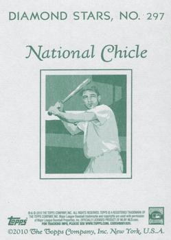 2010 Topps National Chicle - National Chicle Back #297 Ryne Sandberg Back