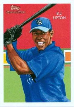 2010 Topps National Chicle - Umbrella Red Back #56 B.J. Upton Front