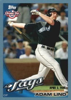 2010 Topps Opening Day - Blue #79 Adam Lind Front
