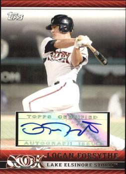 2010 Topps Pro Debut - Prospect Autographs #PDA-LF Logan Forsythe Front