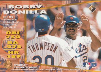 1995 Sportflix UC3 #34 Bobby Bonilla Back