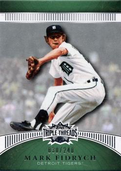 2010 Topps Triple Threads - Emerald #118 Mark Fidrych Front