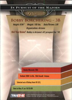2010 TriStar Pursuit #6 Bobby Borchering Back