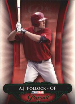 2010 TriStar Pursuit - Green #89 A.J. Pollock Front