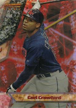 2011 Bowman - Bowman's Best Refractors #BB25 Carl Crawford Front